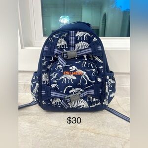Pottery Barn Glow in the Dark Dino Bones Backpack